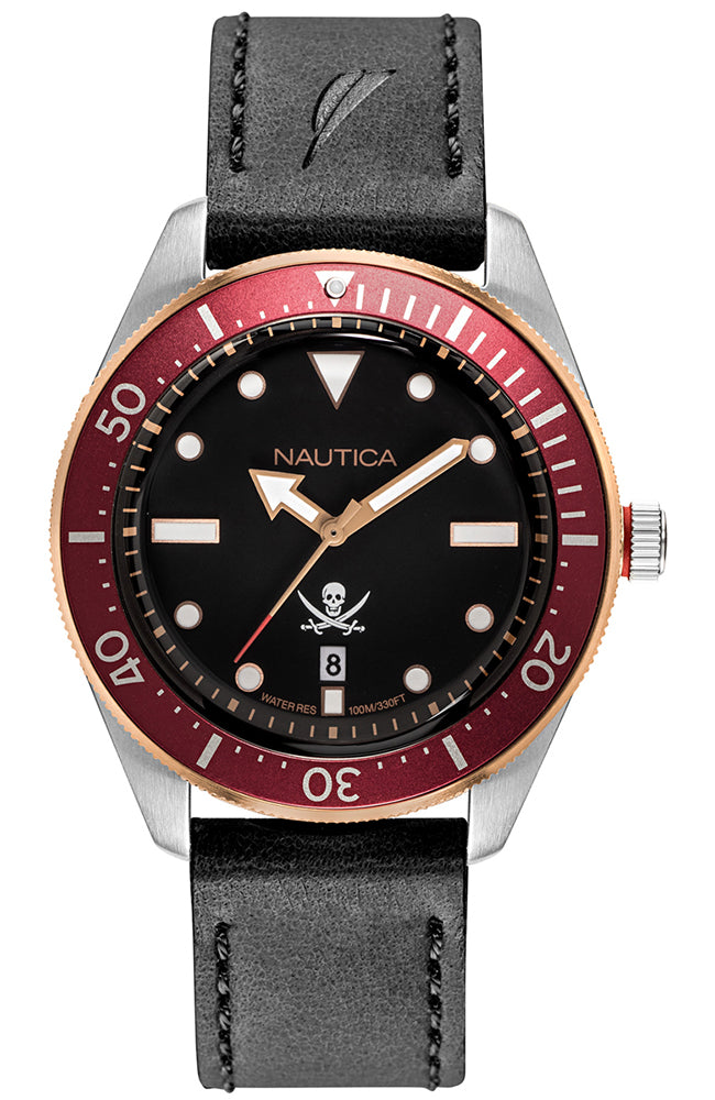 Nautica Herren Analog Quarz Uhr NAPHCP904