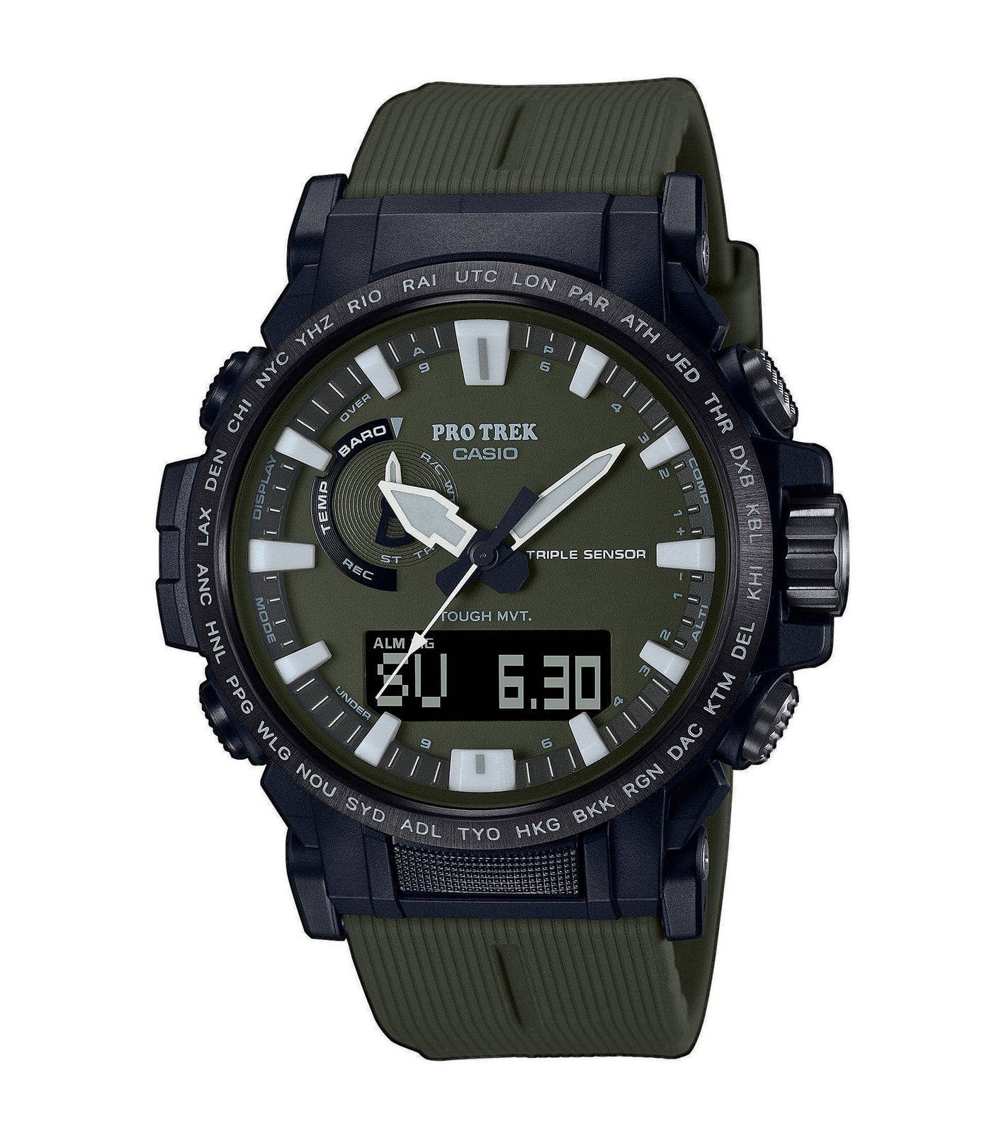 Casio Pro Trek Herren Solar Uhr PRW-61Y-3ER