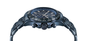 Philipp Plein Herren Uhr Chronogaph NOBILE Wonder blau PWCAA0521
