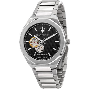 Maserati Herren Uhr, Stile Kollektion, Automatikuhr aus Edelstahl - R8823142002