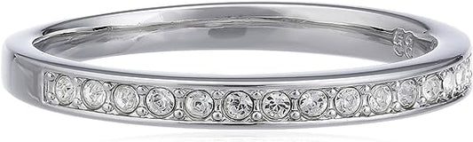 Rare Ring von Swarovski - weiß Rhodiniert (Ringgröße: 55)