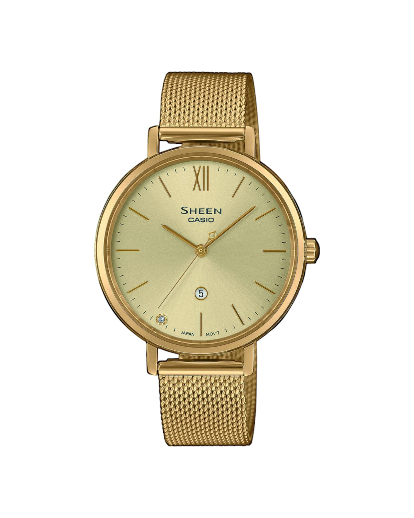 Casio Sheen Damen Uhr SHE-4539GM-9AUER