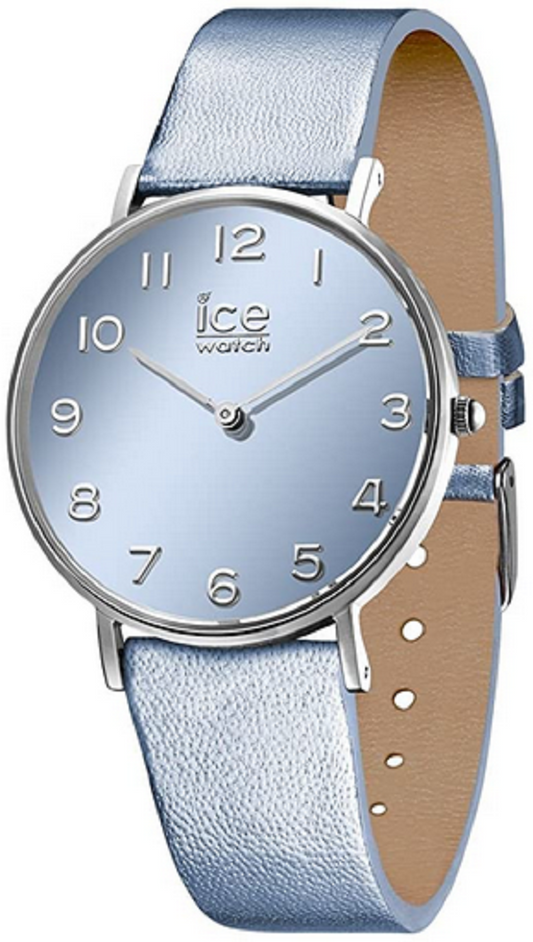 Ice Watch Damen Analog Quarz Uhr mit Leder Armband 014436