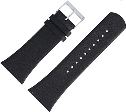 Skagen Uhrenarmband 28mm Leder Schwarz SKW6070