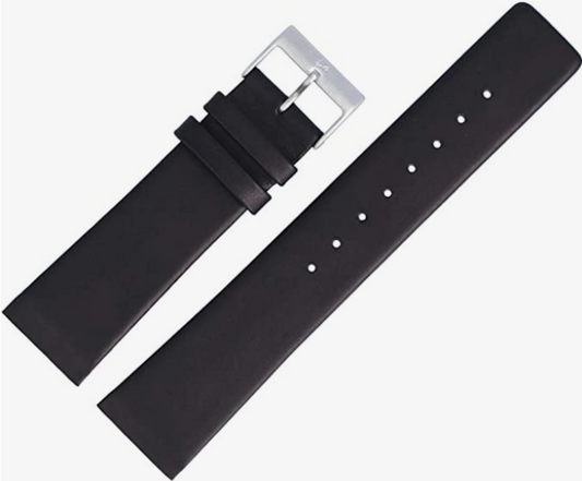 Skagen Uhrenarmband 22mm Leder Schwarz Glattleder XL 233XXLSLB