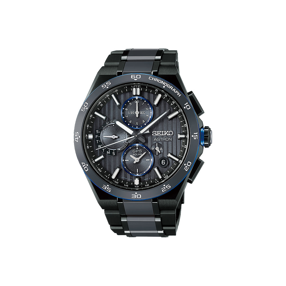Seiko HAB008J1 Uhr Astron GPS Solar Dual Time Chronograph