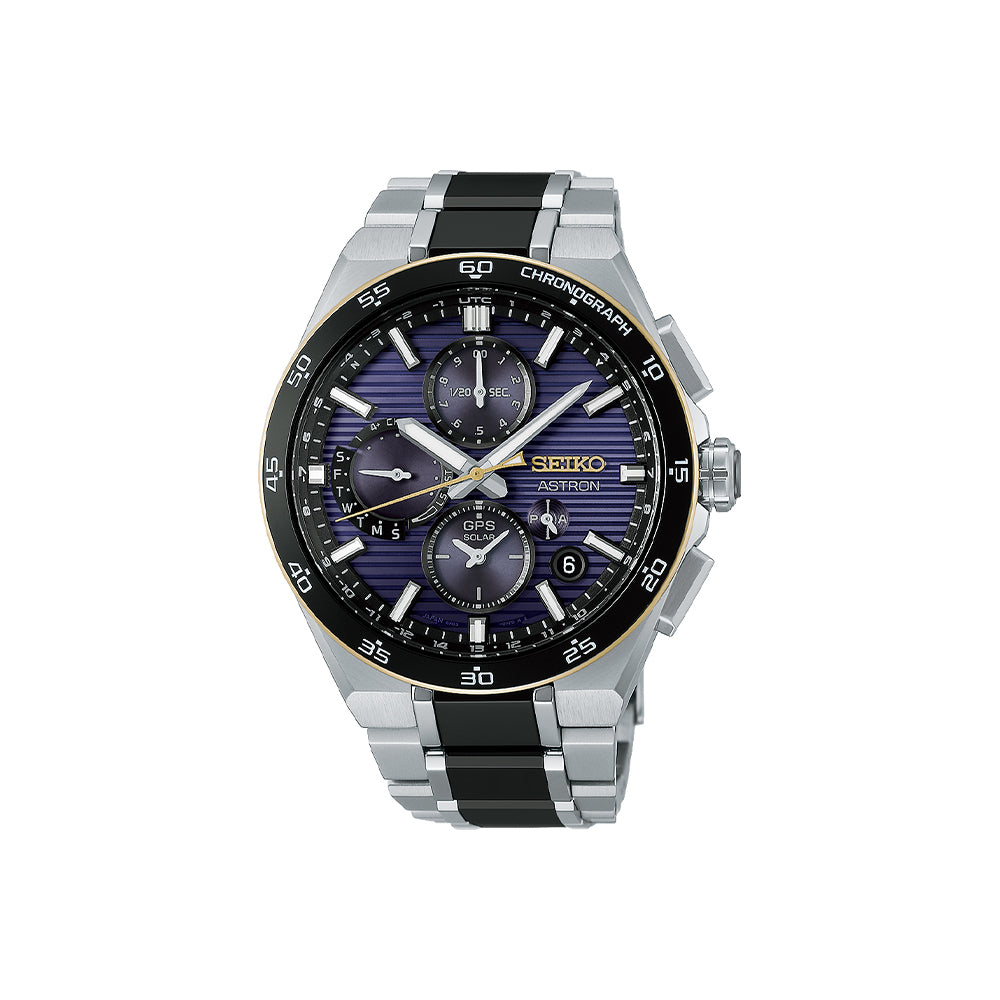 Seiko HAB011J1 Uhr Astron GPS Solar Dual Time Chronograph