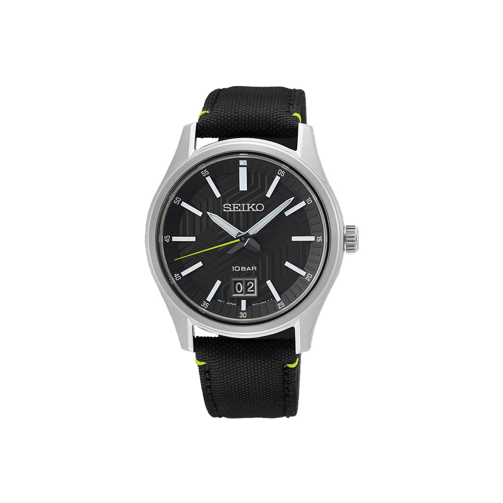 Seiko SUR517P1 Uhr Sport Quarz 3 Zeiger