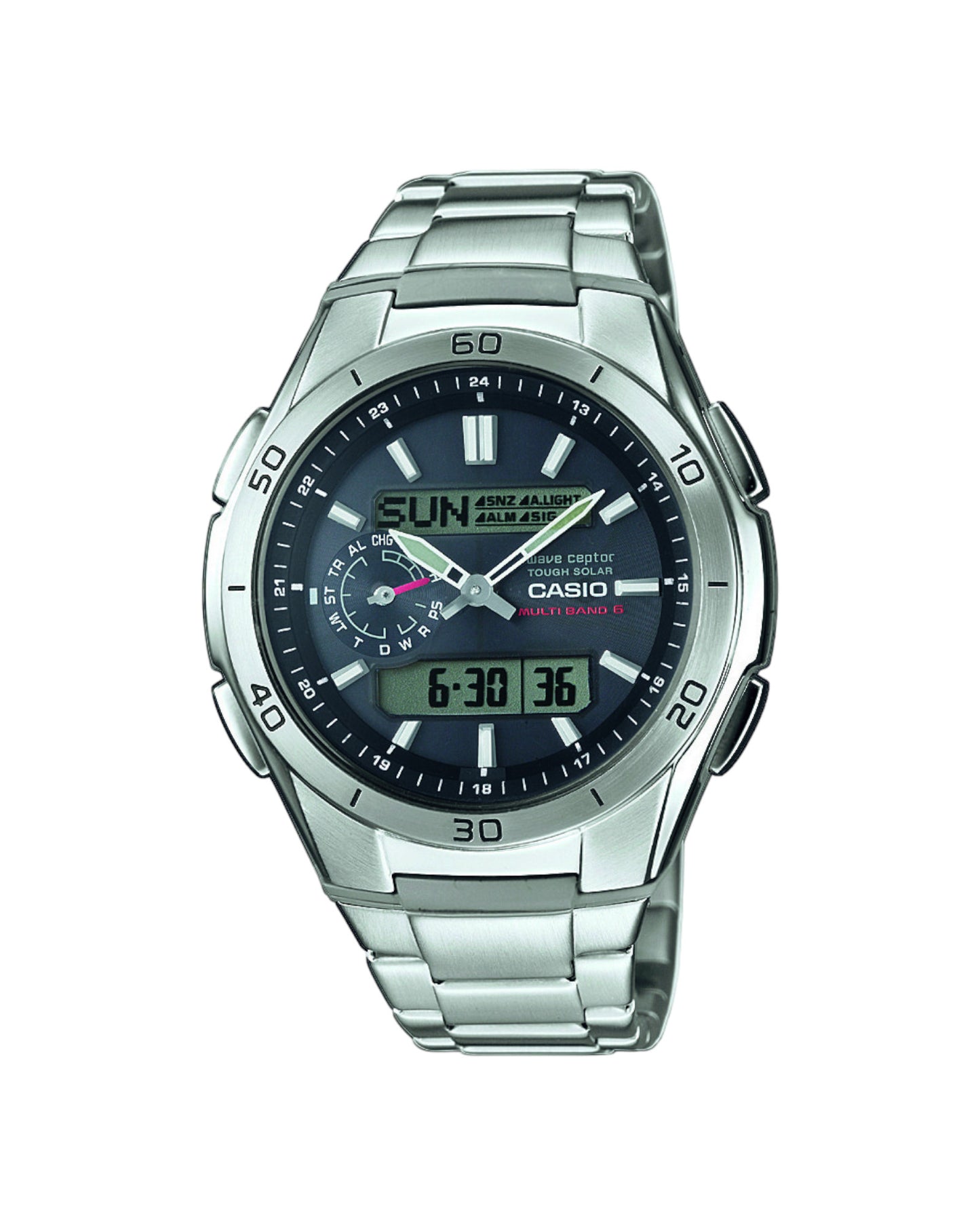 Casio Wave Solar-und Funkuhr WVA-M650D-1AER
