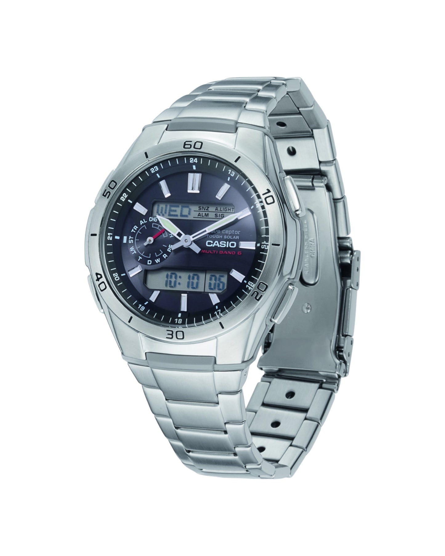 Casio Wave Solar-und Funkuhr WVA-M650D-1AER