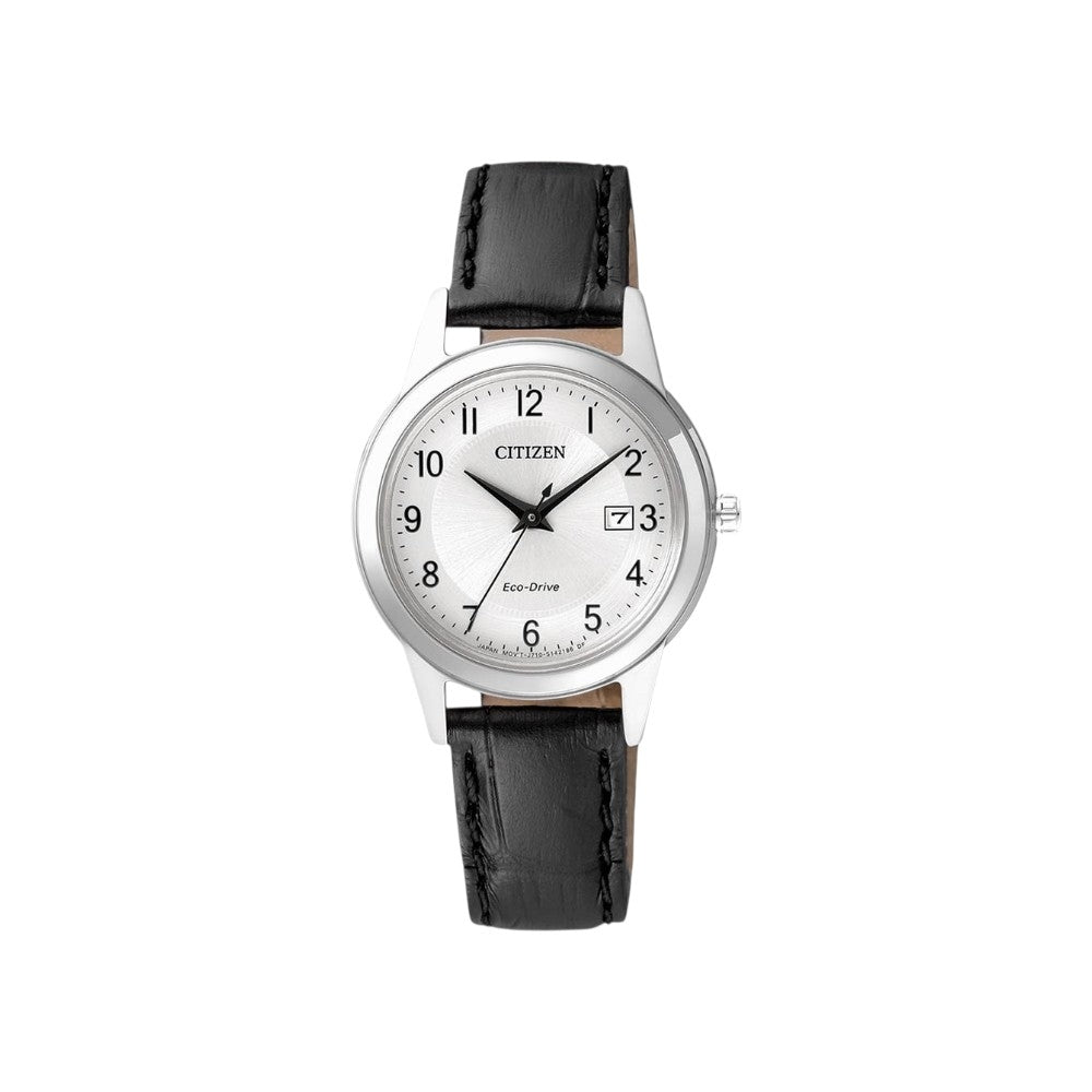 Citizen Damen Analog Quarz Uhr mit Leder Armband FE1081-08A