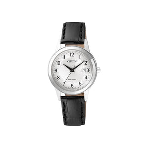 Citizen Damen Analog Quarz Uhr mit Leder Armband FE1081-08A