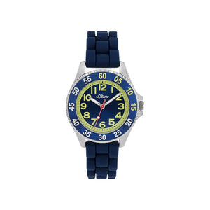 s.Oliver Armbanduhr mit Silikonarmband