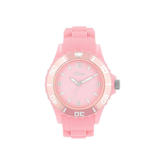 s.Oliver Armbanduhr mit Silikonarmband