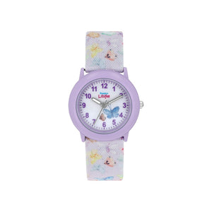 s.Oliver Armbanduhr mit Nylonarmband im Prinzessin Lillifeemuster