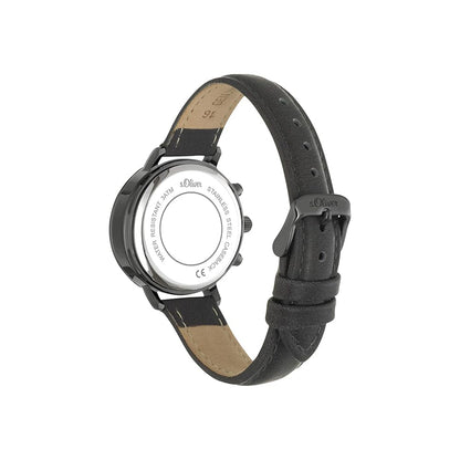 s.Oliver Armbanduhr mit Kunstlederarmband