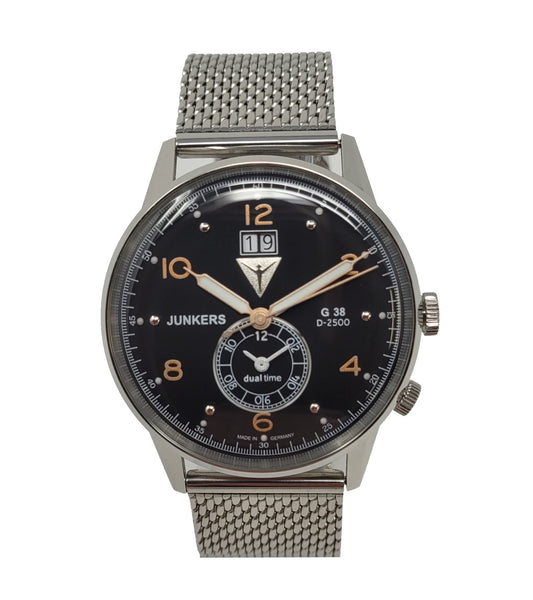 Junkers Herren-Armbanduhr Analog Quarz 6940M-2