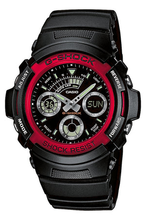 Casio G-Shock Herren Harz Uhrenarmband AW-591-4AER