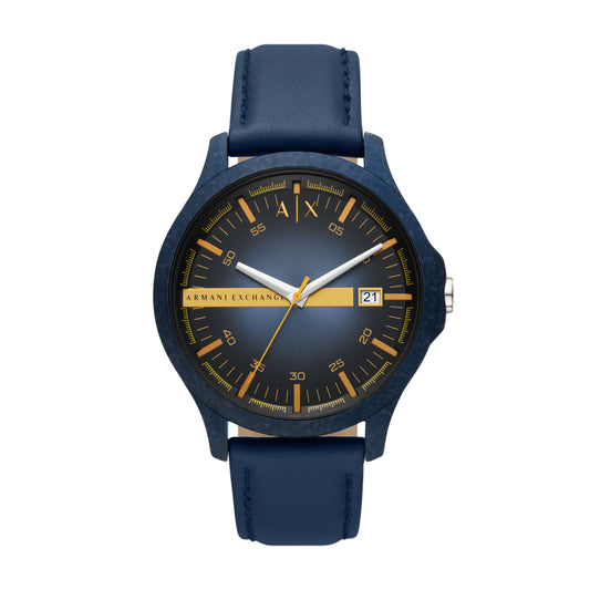 Armani Exchange Herren Quarz 3 Zeiger Uhr mit Armband AX2442