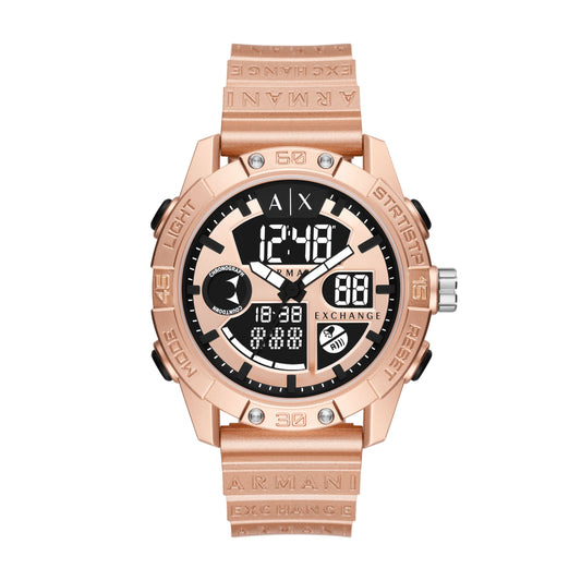 Armani Exchange Herren Analog-Digital Uhr mit Armband AX2967