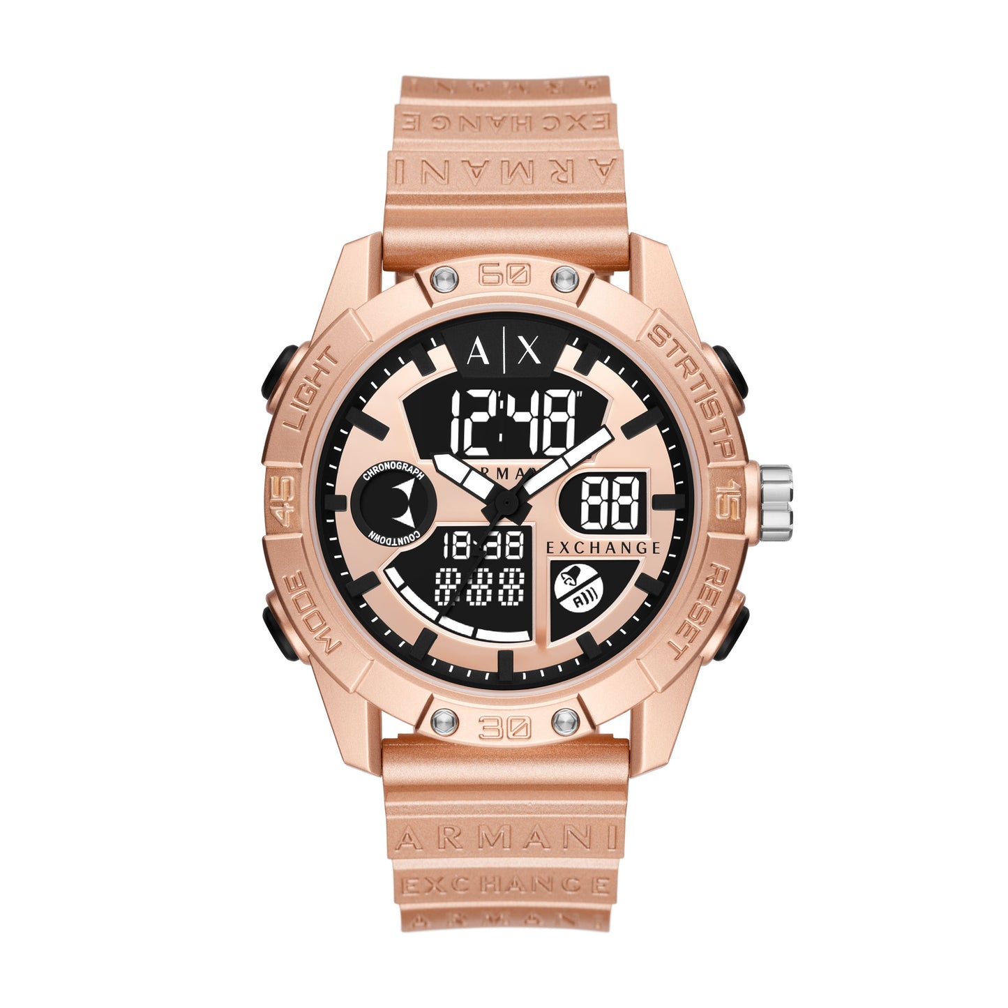 Armani Exchange Herren Analog-Digital Uhr mit Armband AX2967