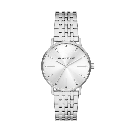 Armani Exchange Damen Quarz 3 Zeiger Uhr mit Armband AX5578