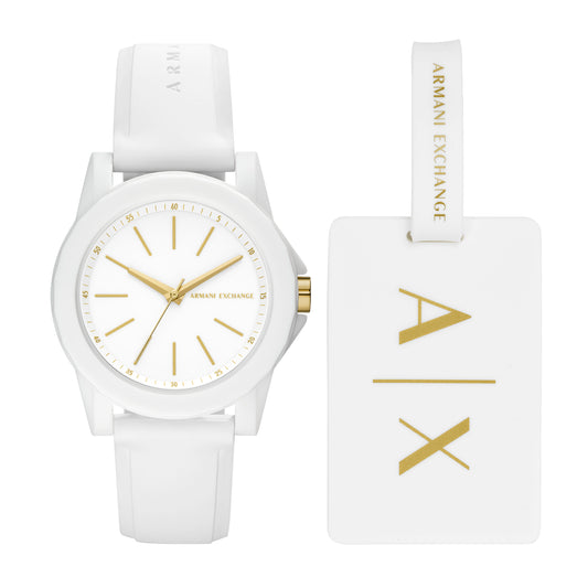Armani Exchange Damen Uhr mit Armband AX7126