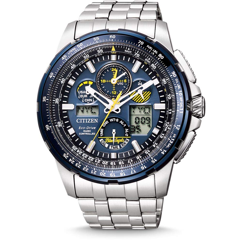 CITIZEN Promaster Sky Blue Angels Eco-Drive Funkuhr JY8058-50L