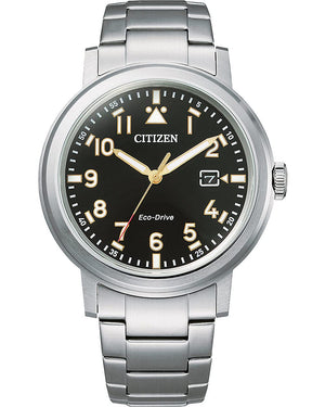 Citizen Herren Analog Eco-Drive Armbanduhr  AW1620-81E