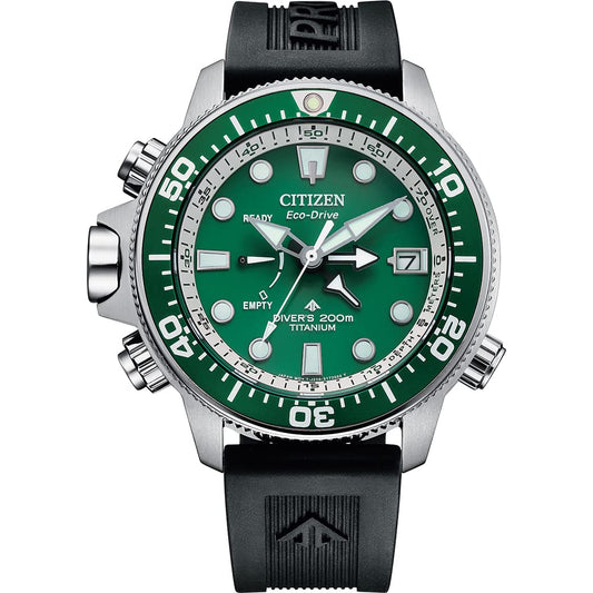 Citizen Herren Analog Eco-Drive Armbanduhr Promaster  BN2040-17X