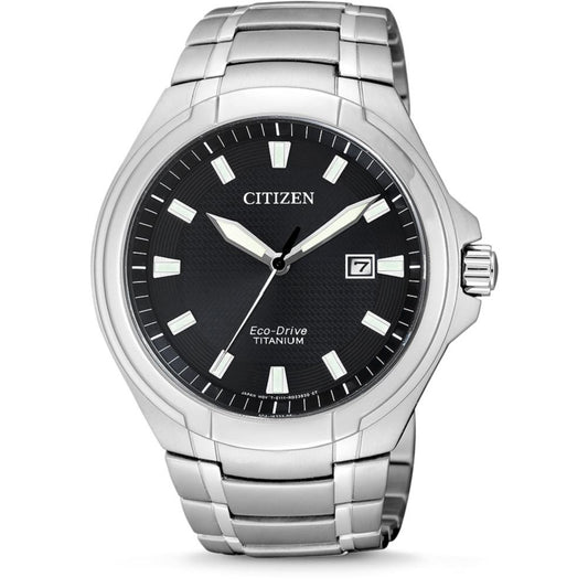 Citizen Eco-Drive Herren Armbanduhr Titan BM7430-89E