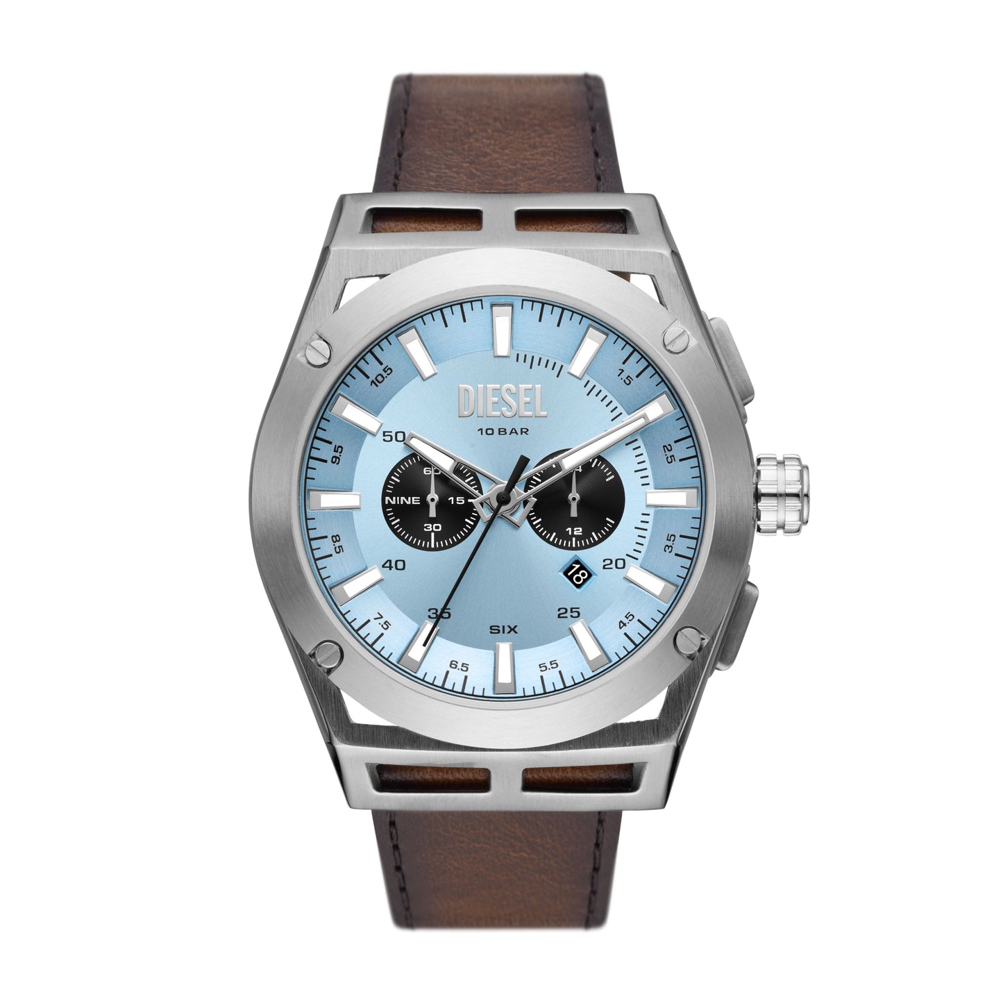 Diesel Herren Quarz-Chronograph Uhr mit Armband TIMEFRAME DZ4611