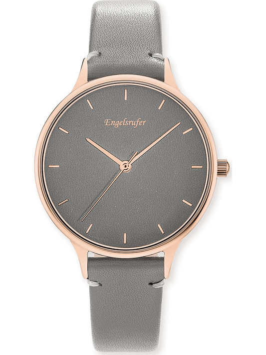 Engelsrufer ERWA-COLOUR-LGY2 Damen-Uhr Colour Analog Quarz Rosé Grau