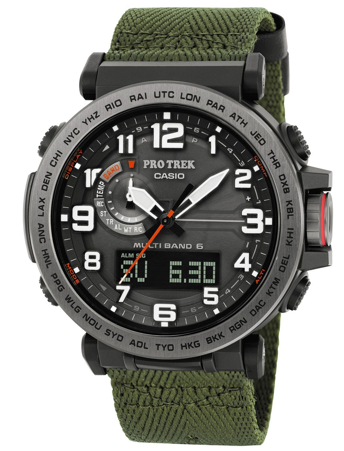 Casio Pro Trek Outdoor Solar Uhr PRW-6600YB-3ER
