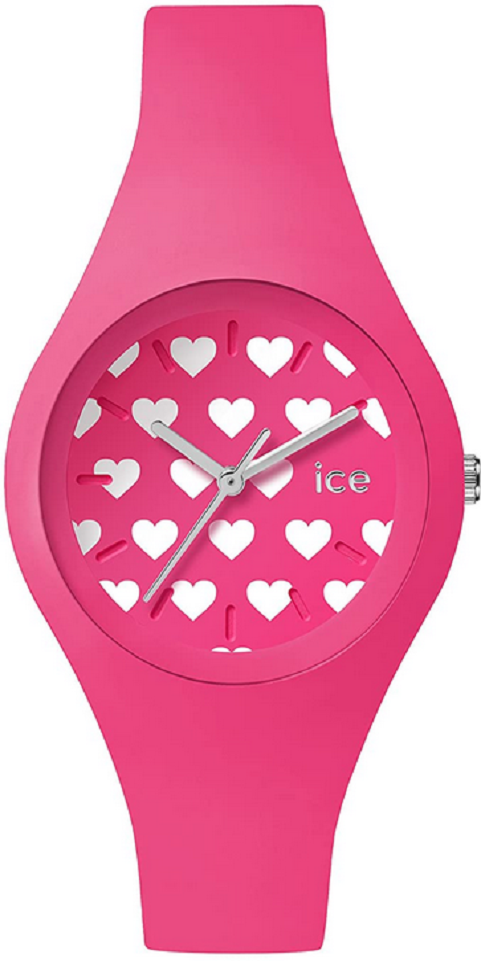 ICE-WATCH Rosa Damenuhr mit Silikonarmband 001479